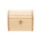 Wood Treasure Chest Box, 6 x 4-1/2 inch, Unfinished for Crafts | Woodpeckers